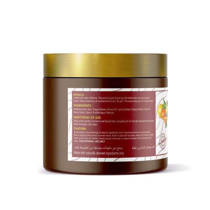 Exfoliating Mix Fruit Scrub | 100G - Alif Naturals