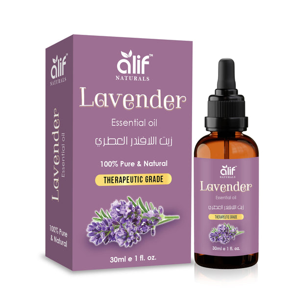 Lavender Essential Oil 30ml - Alif Naturals