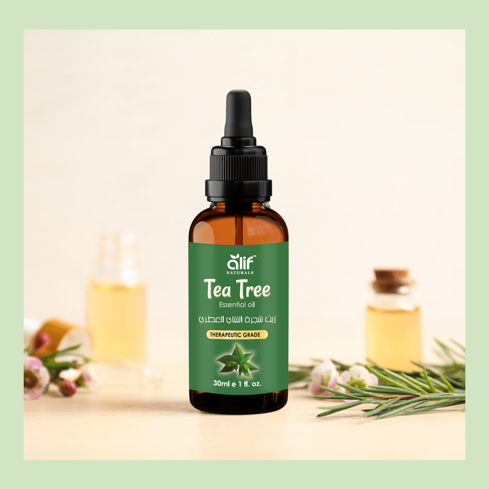 Tea Tree Essential Oil 30ml - Alif Naturals