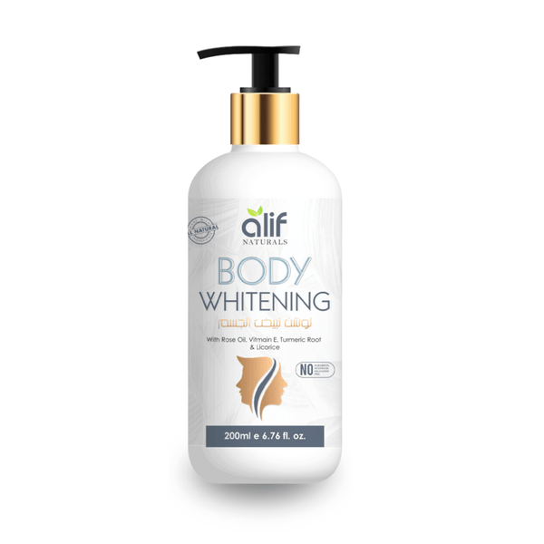 Body Whitening Lotion | 200 ML - Alif Naturals