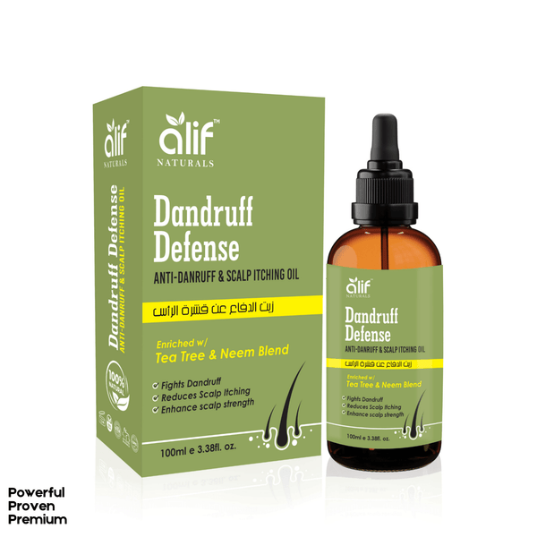 Dandruff Defense Hair Oil | 100 ML - Alif Naturals
